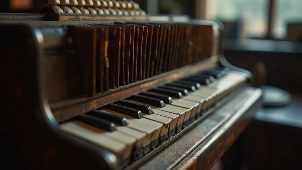 Vintage accordion bellows