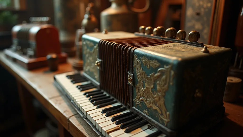 Vintage Hohner Accordion