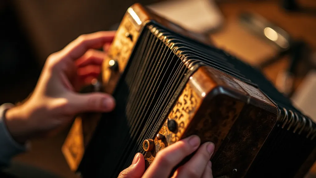 Accordion restoration in progress