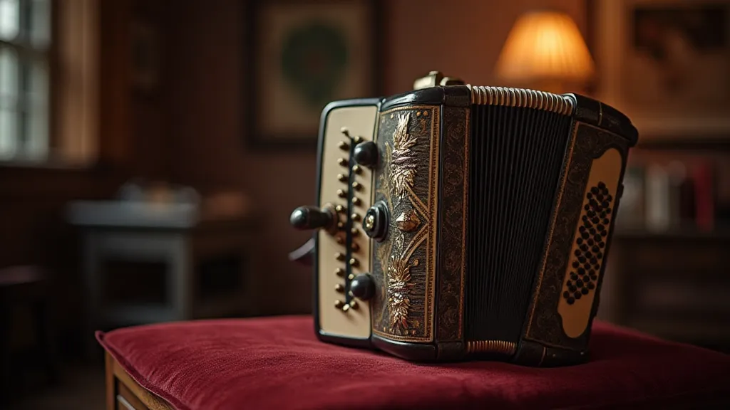 Restored Antique Accordion