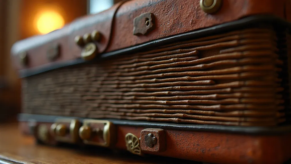 Restored antique accordion