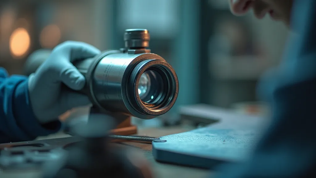 Telescope lens being polished